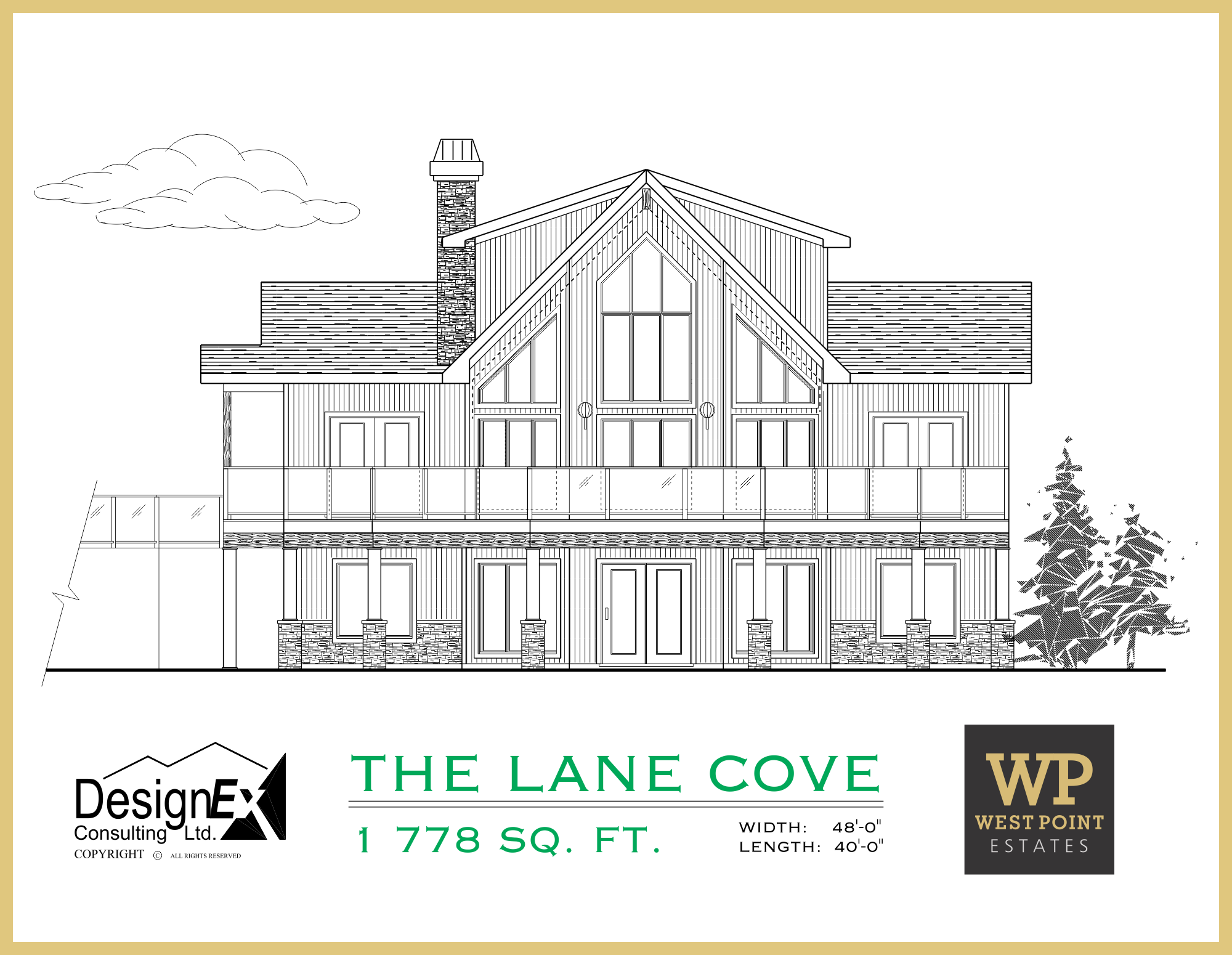 New Haven Homes The Lane Cove Jackfish Lake West Point Estates